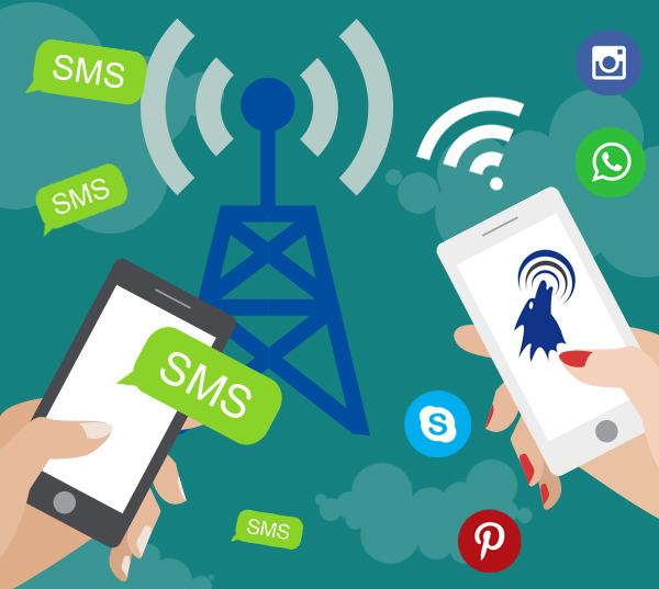sec-app-2-mobile Secure texting from a cell phone tower